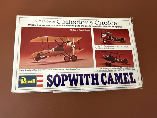 Vintage 1974 revell sopwith - 1974,